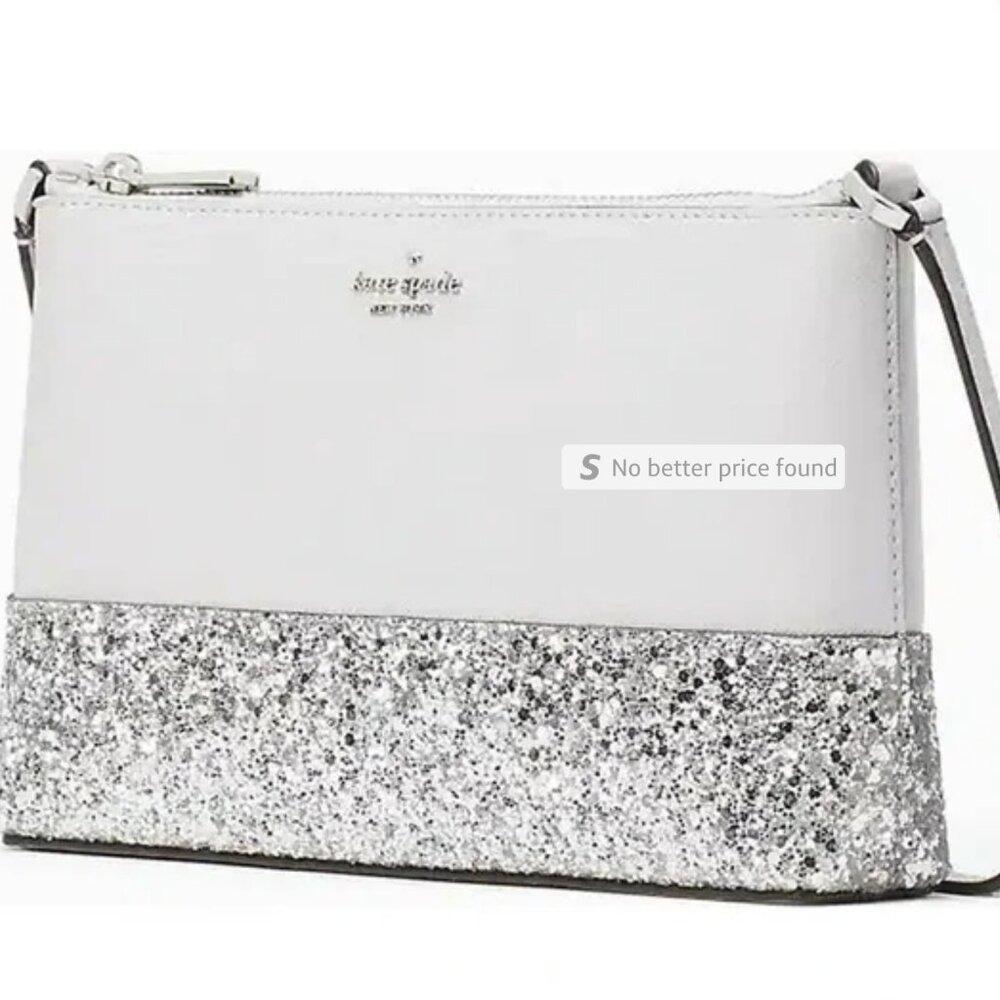 KATE SPADE FLASH GLITTER FABRIC MIXED MAT
